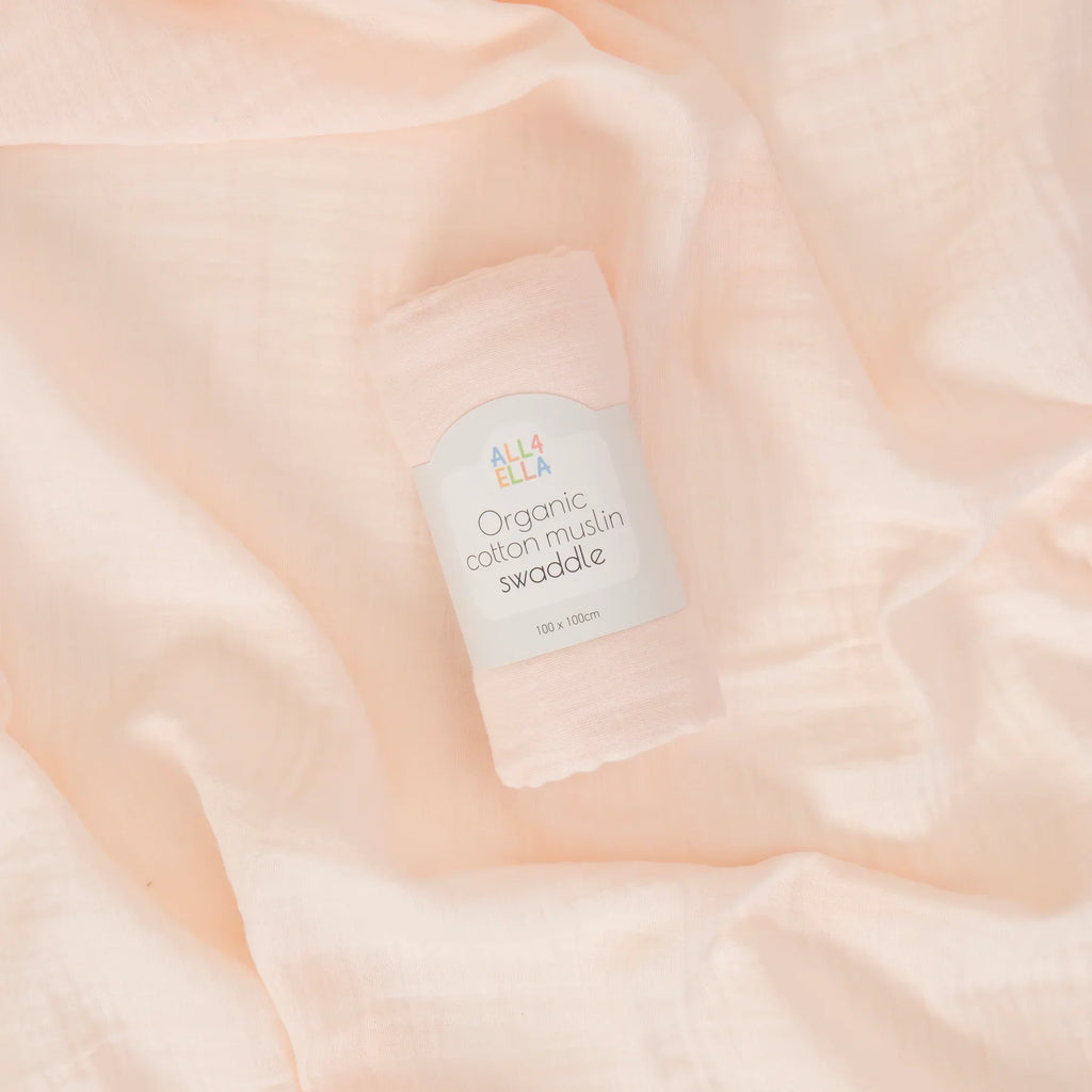 Muslin Wrap - Baby Pink