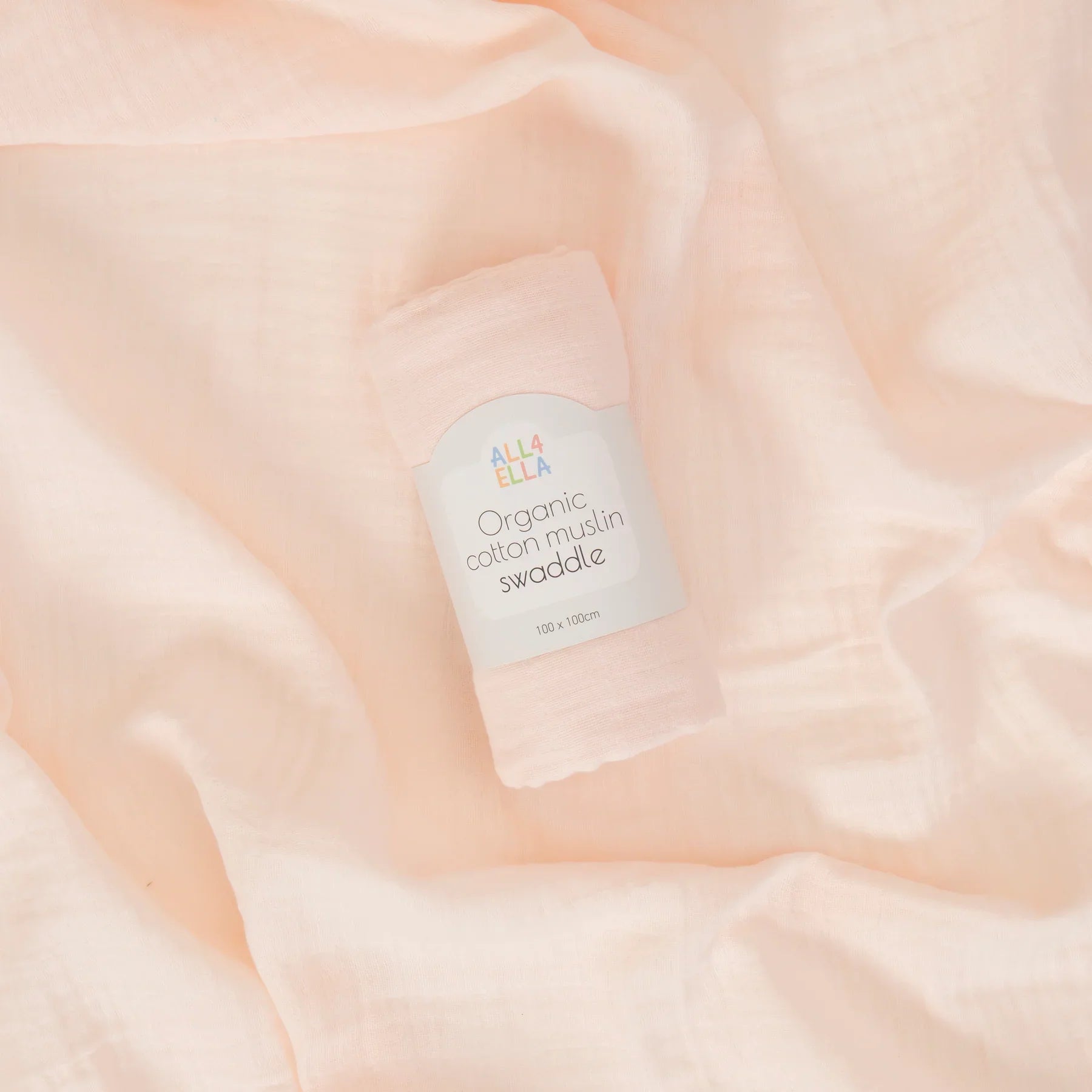 Muslin Wrap - Baby Pink