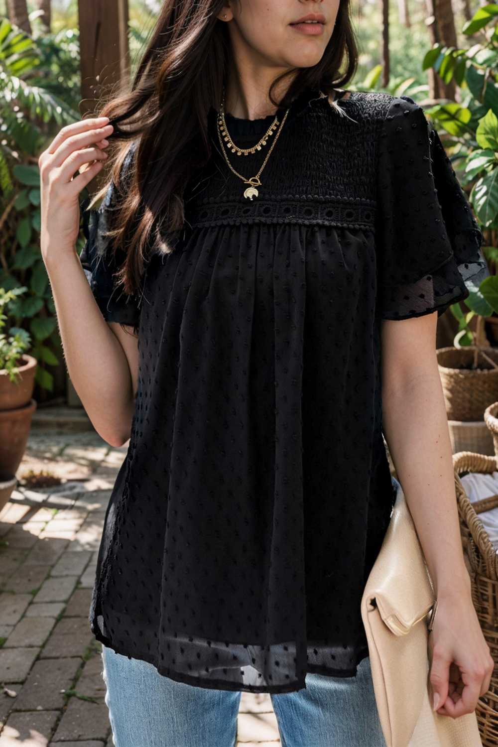 temperament commuting loose short sleeved t shirt