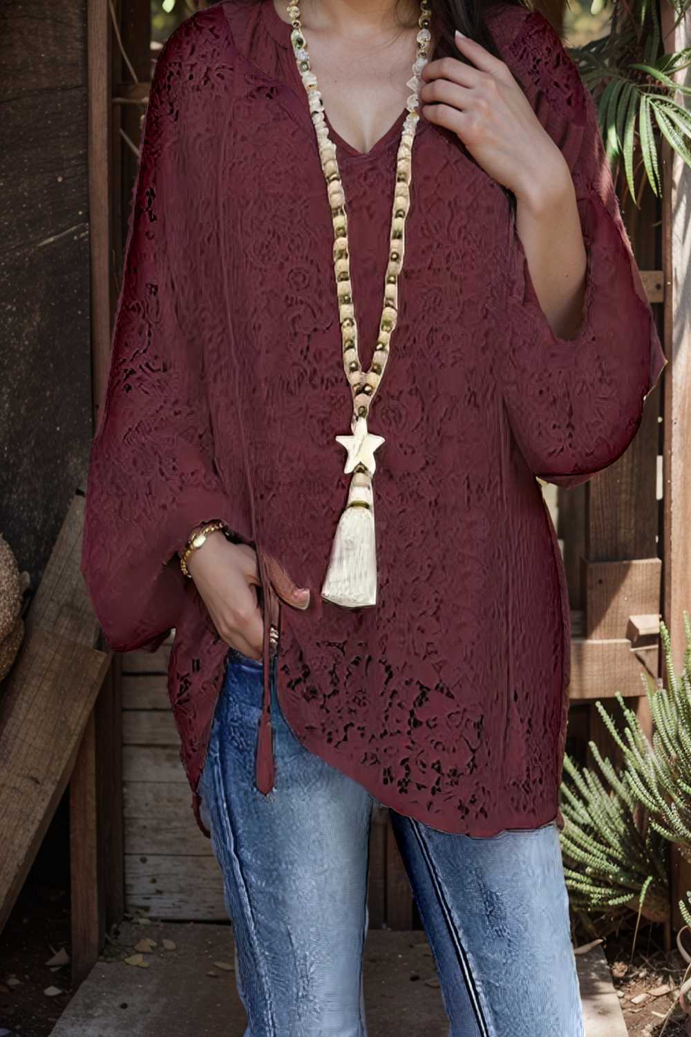 women s blouse white floral lace long sleeve daily vacation streetwear elegant casual v neck plus size l
