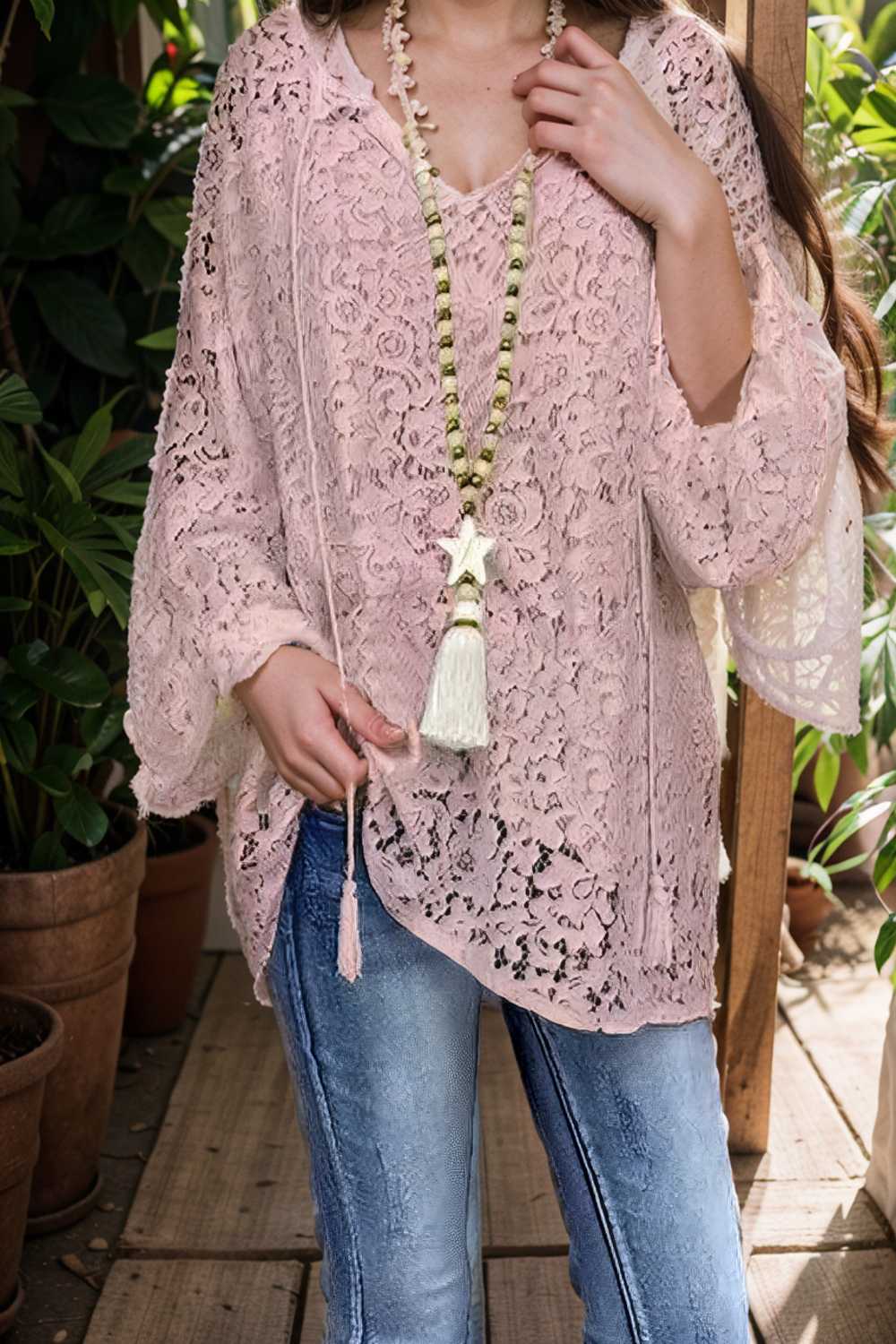 women s blouse white floral lace long sleeve daily vacation streetwear elegant casual v neck plus size l